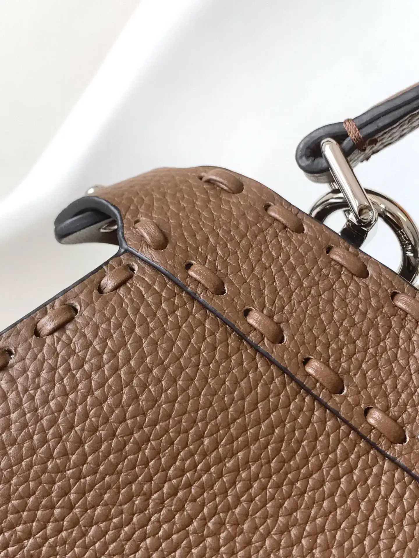 Fendi Peekaboo Calfskin Top Handle Bag product photo from LabelPicks