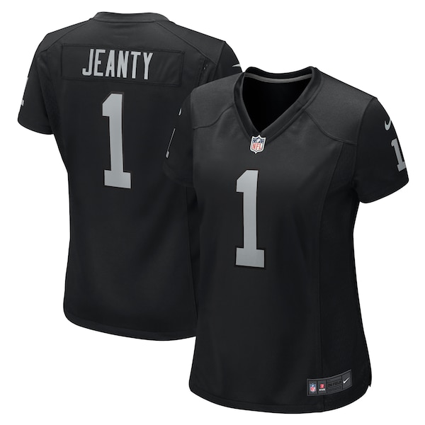 Ashton Jeanty Las Vegas Raiders Nike Women's 2025 NFL Draft First Round Pick  Team Game Jersey - Black