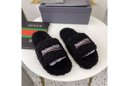 Balenciaga Furry Slide