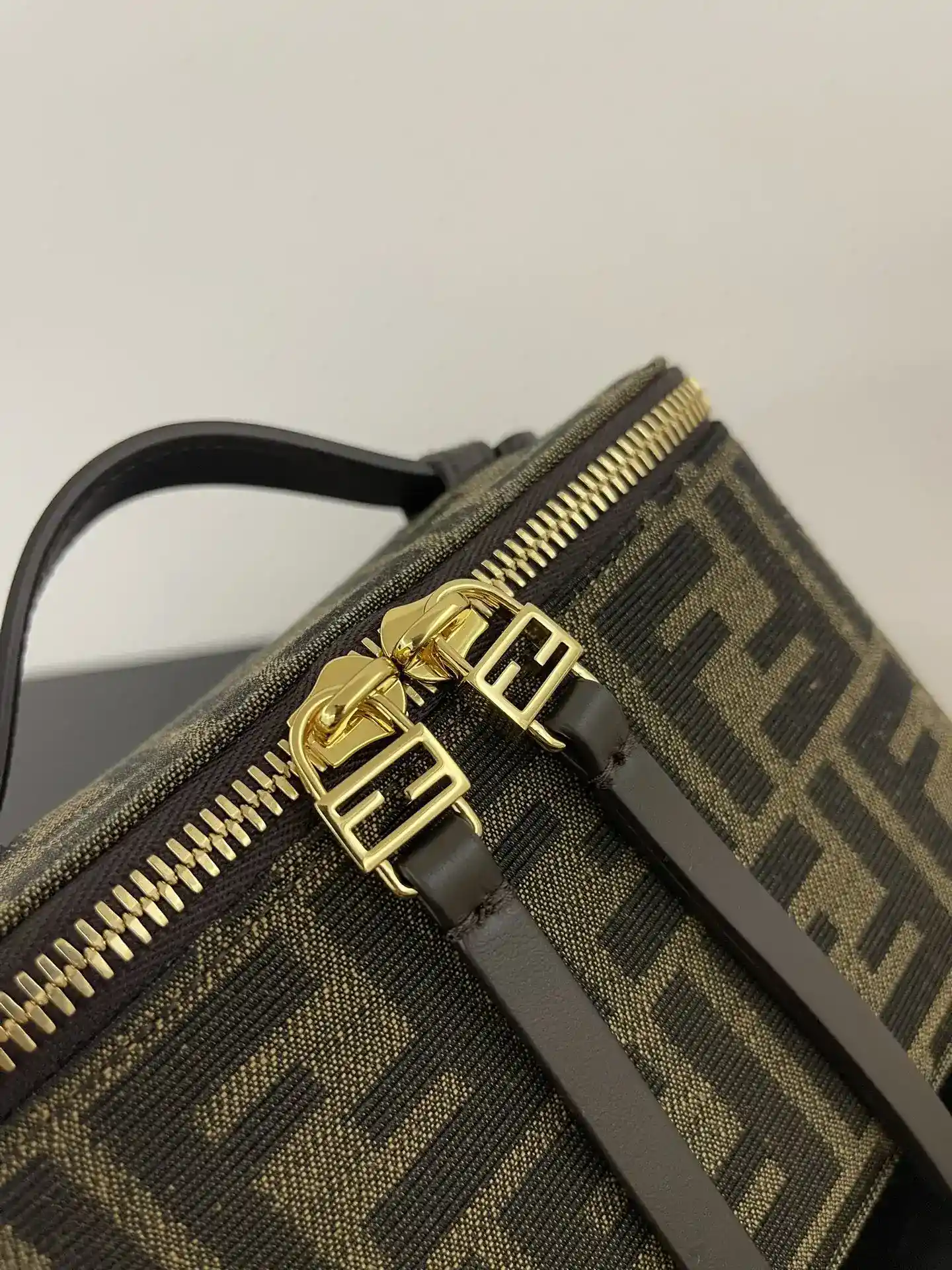 Fendi Pink Monogram Canvas Shoulder Bag product photo from LabelPicks