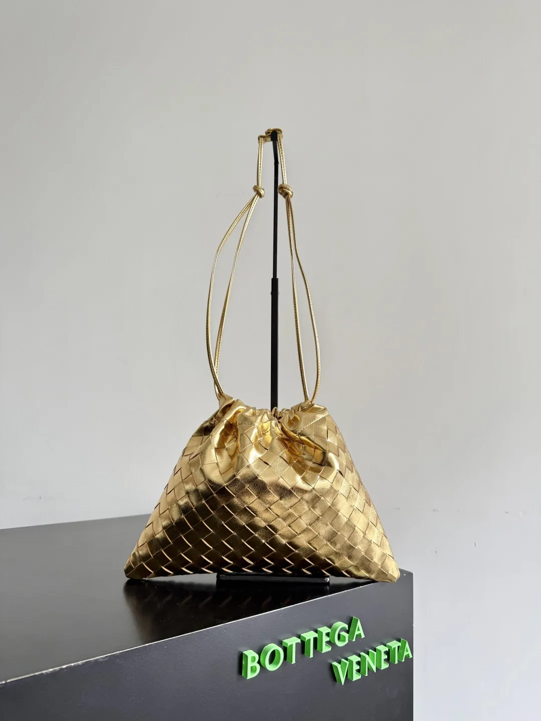 Bottega Veneta Pink Dustbag Nylon Shoulder Bag product photo from LabelPicks
