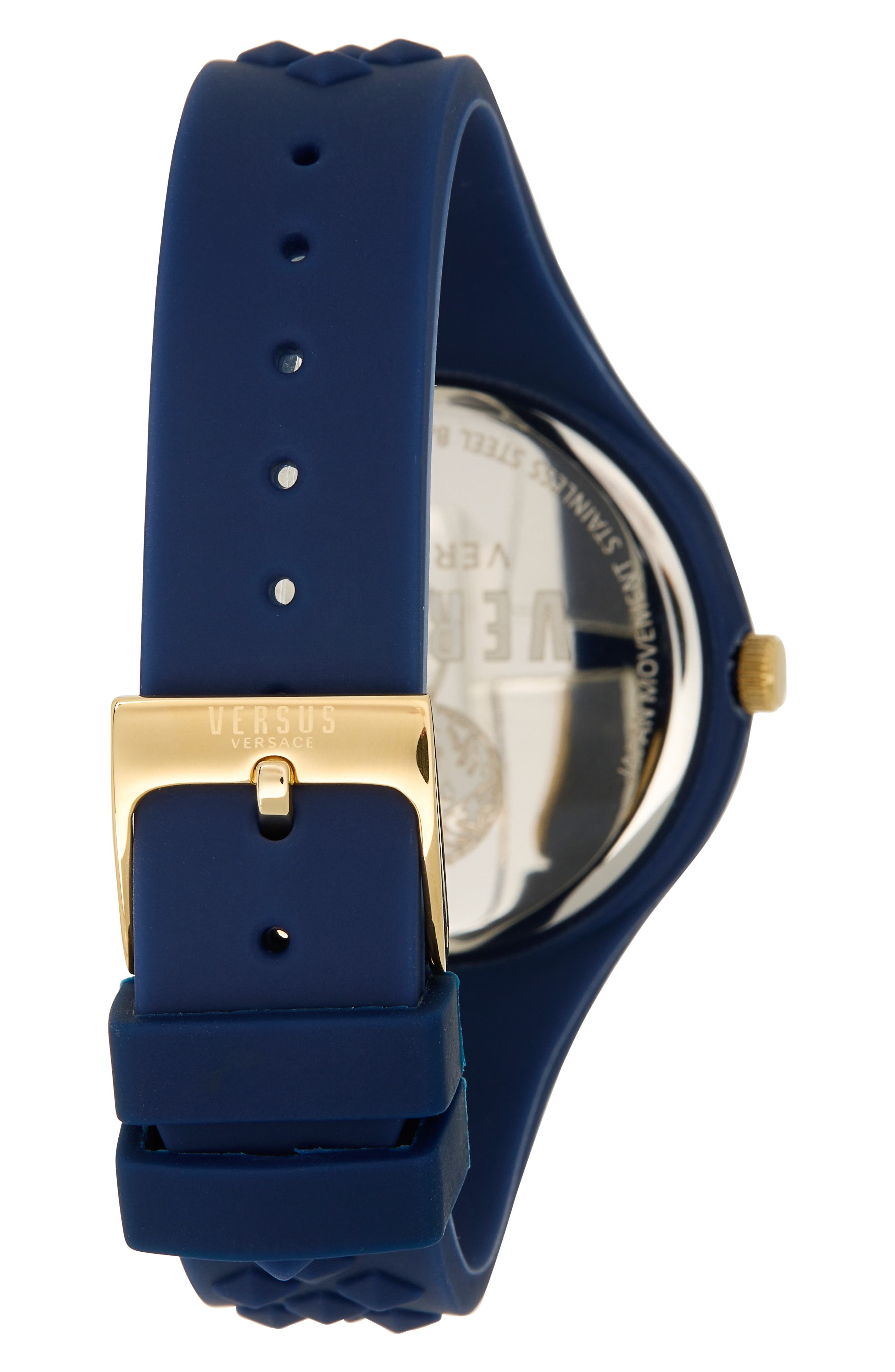 VERSUS Versace Fire Island Silicone Strap Watch, 39mm