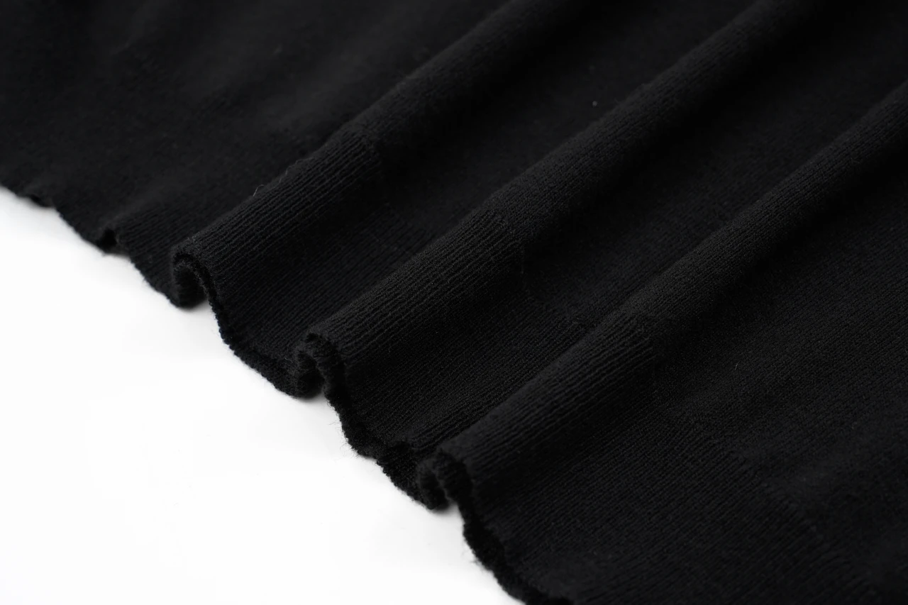Prada Black Small Logo Wool-Blend Crewneck Sweater product photo from LabelPicks