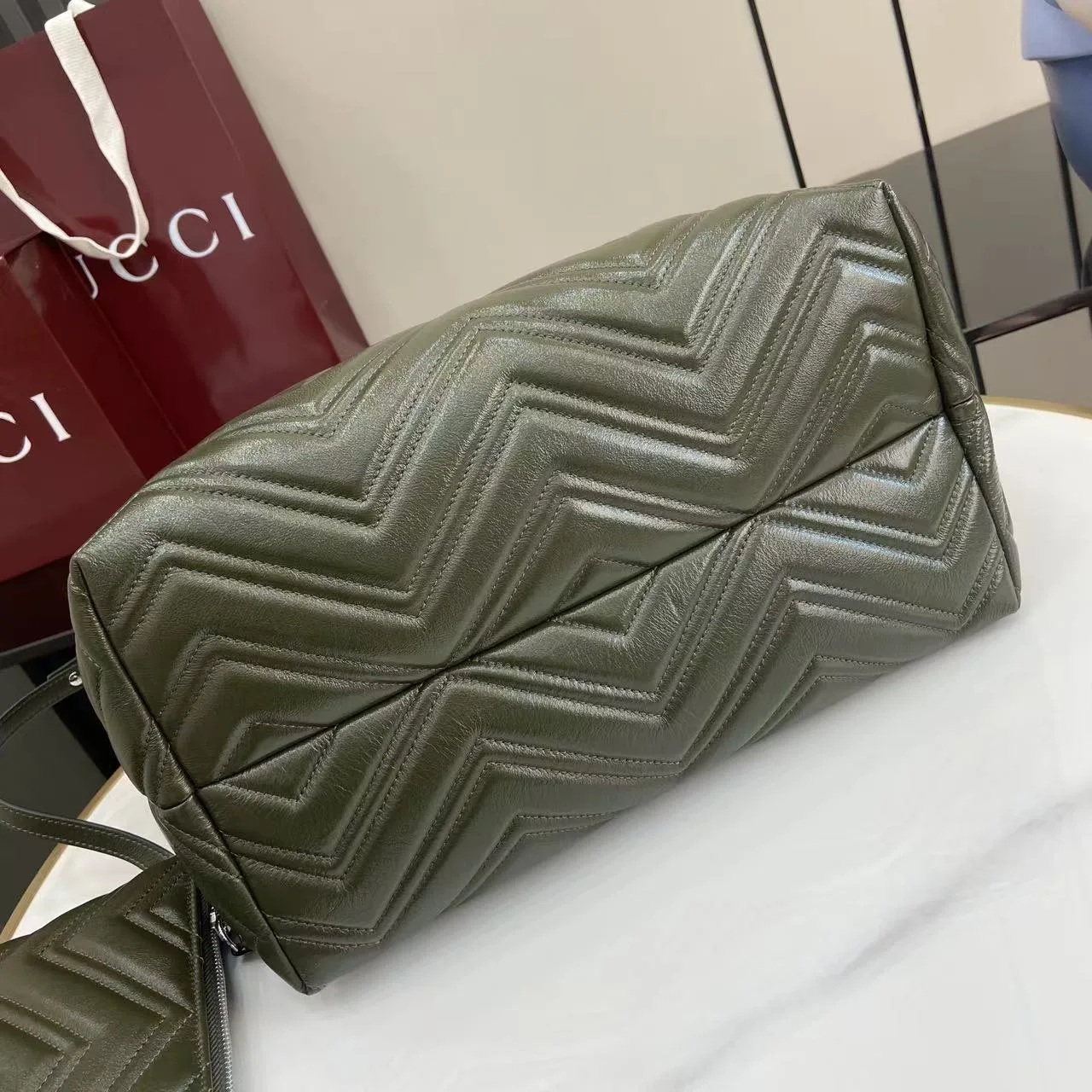 Gucci GG Supreme Canvas Marmont Tote Bag product photo from LabelPicks