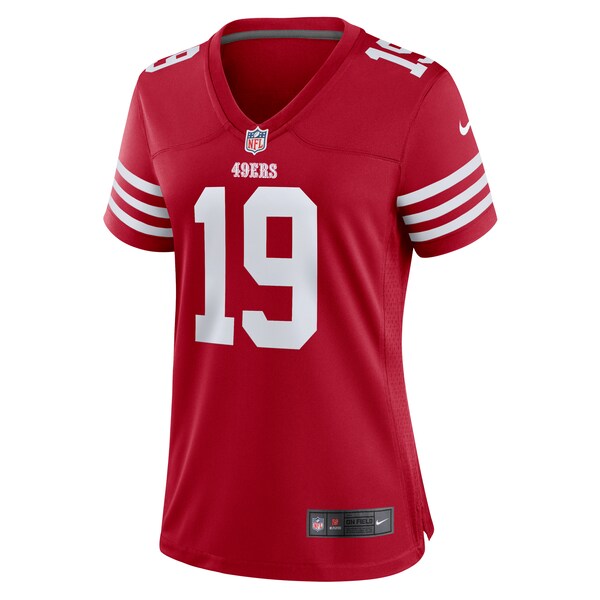 Trent Taylor San Francisco 49ers Nike Women's Team Game Jersey -  Scarlet