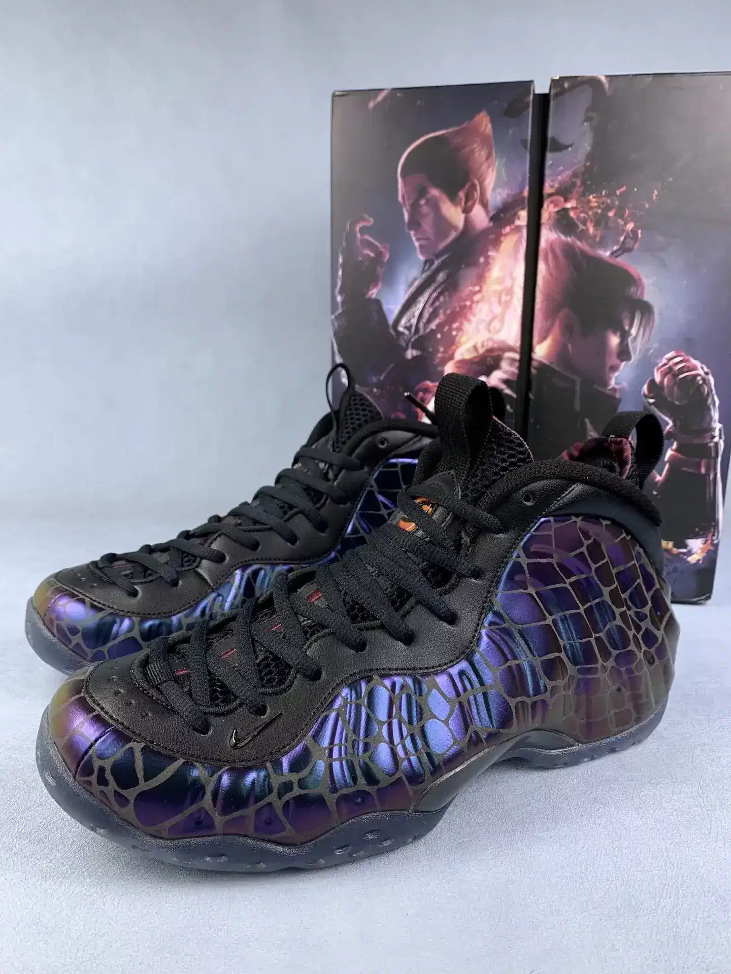 Tekken 8 x Nike Air Foamposite One “Kazuya Mishima” Shoes product photo from LabelPicks