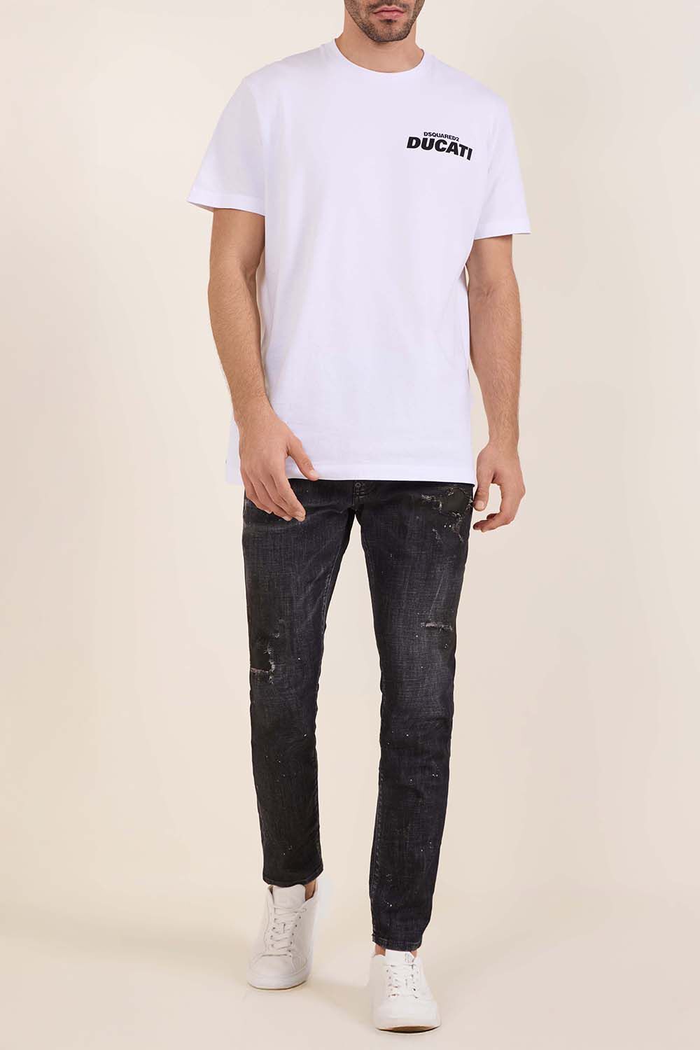 DSQUARED2 חולצת טי דיסקוורד X דוקאטי