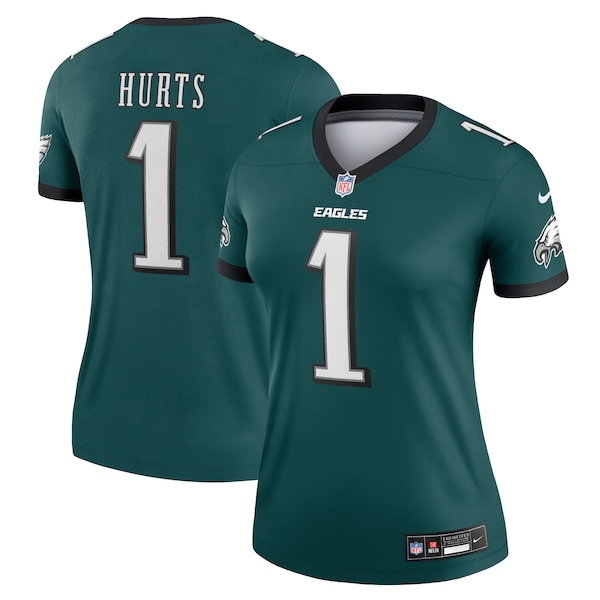 Jalen Hurts Philadelphia Eagles Nike Women's Legend Jersey - Midnight Green/Black/Kelly Green