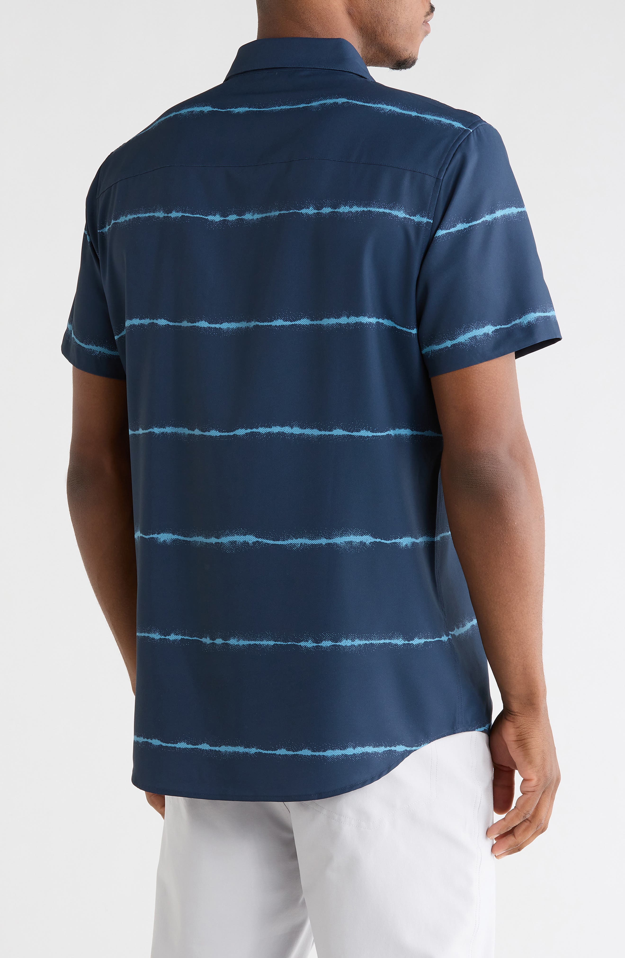 TravisMathew Sundaze Short Sleeve Button-Up Shirt