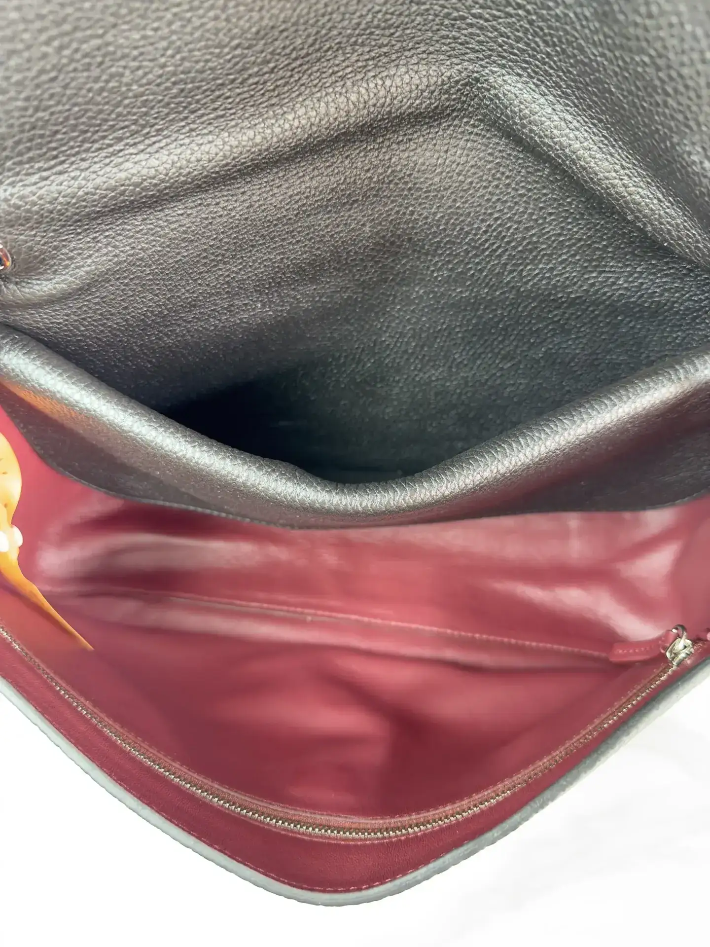 Chanel Classic Flap Grained Leather Shoulder Bag product photo from LabelPicks