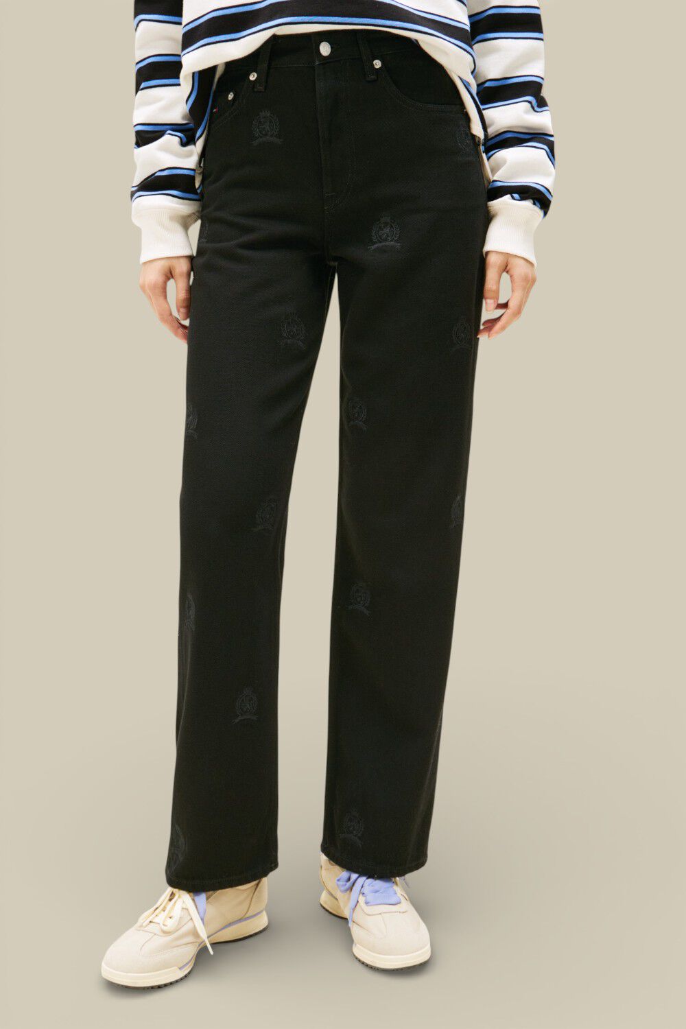 TOMMY HILFIGER מכנסי ג'ינס בגזרת סלים