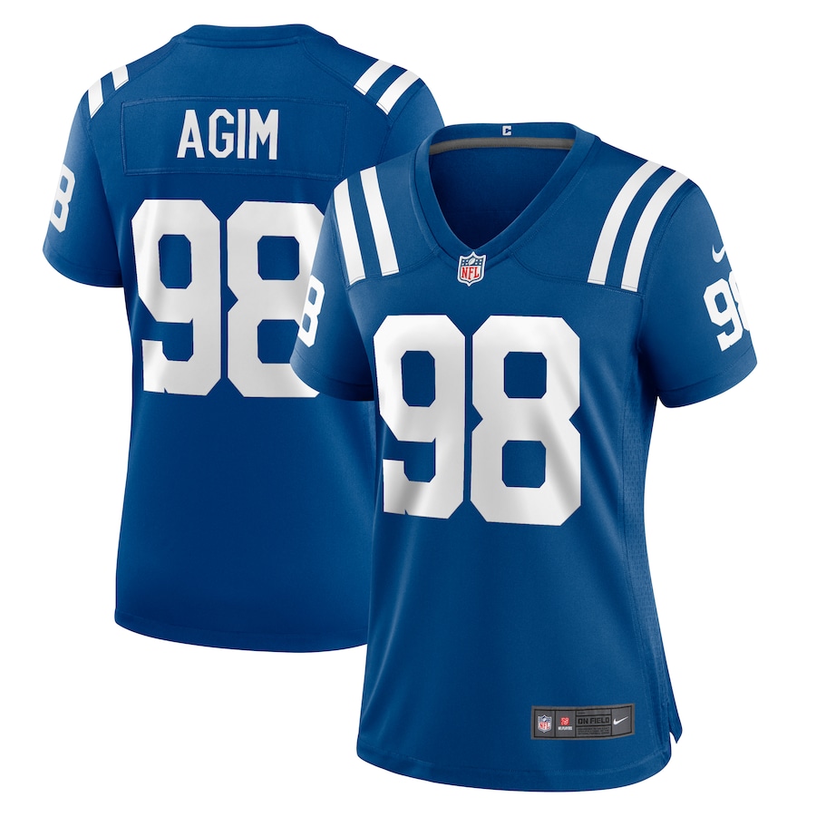 McTelvin Agim Indianapolis Colts Nike Women's Team Game Jersey -  Royal