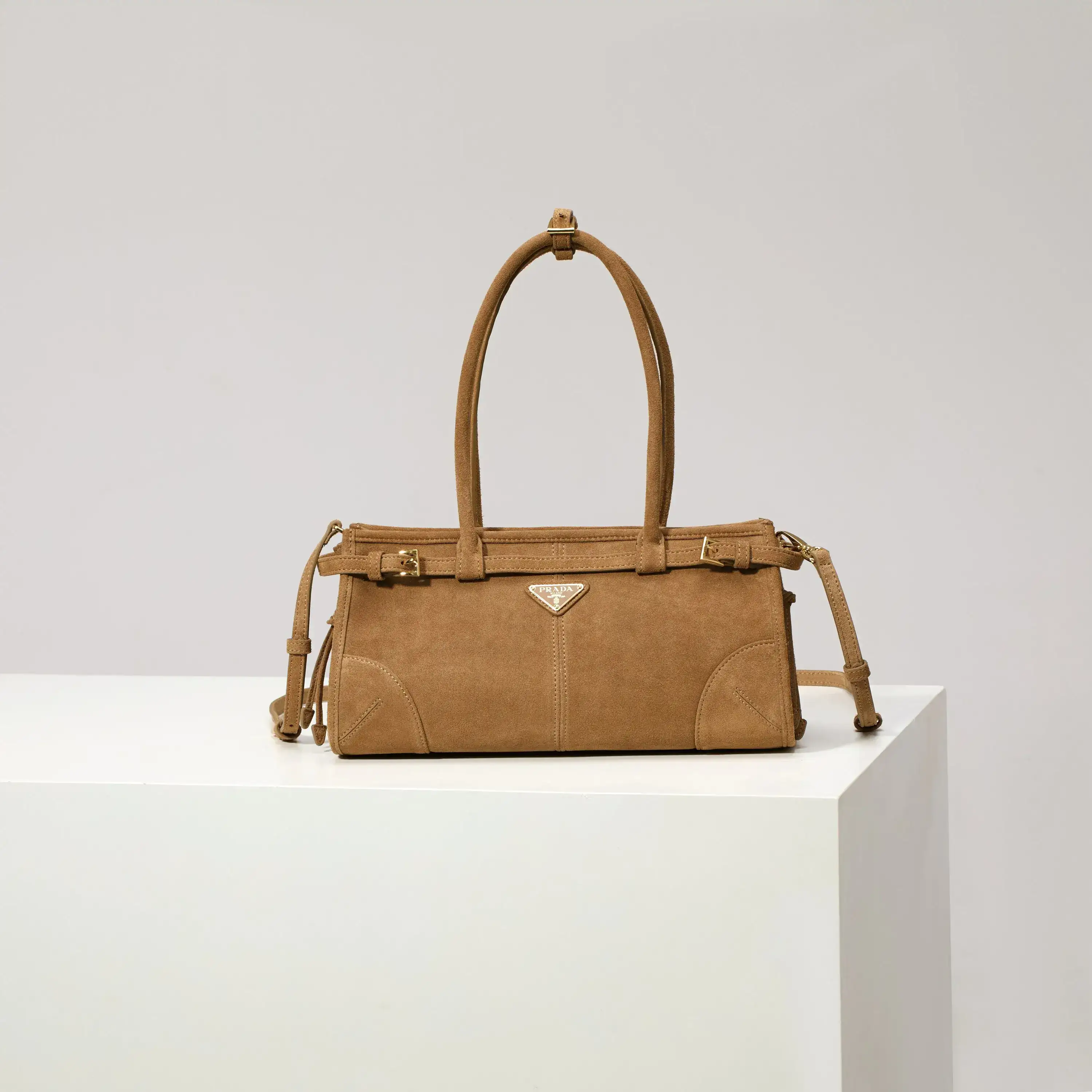 Prada Structured Top Handle Bag product photo from LabelPicks
