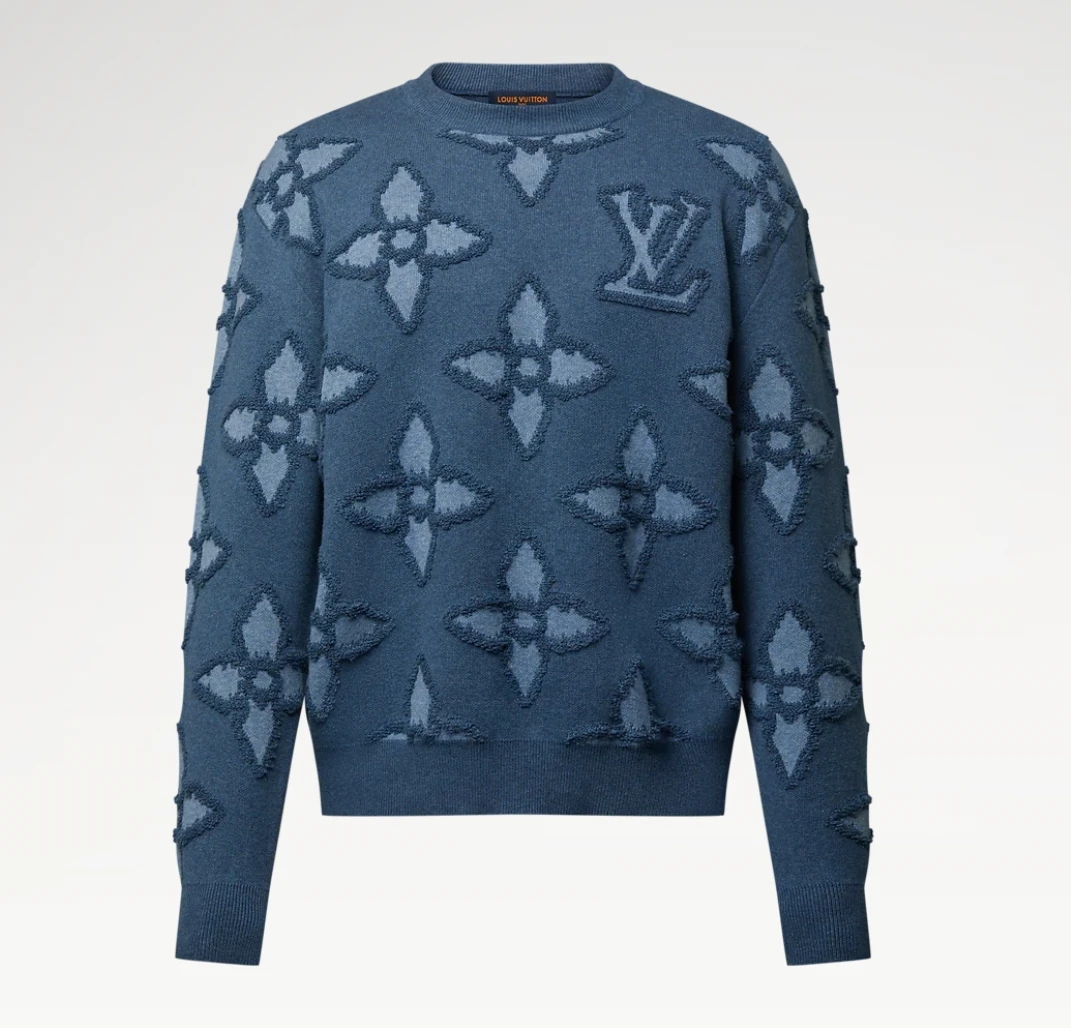 Classic printed sweater