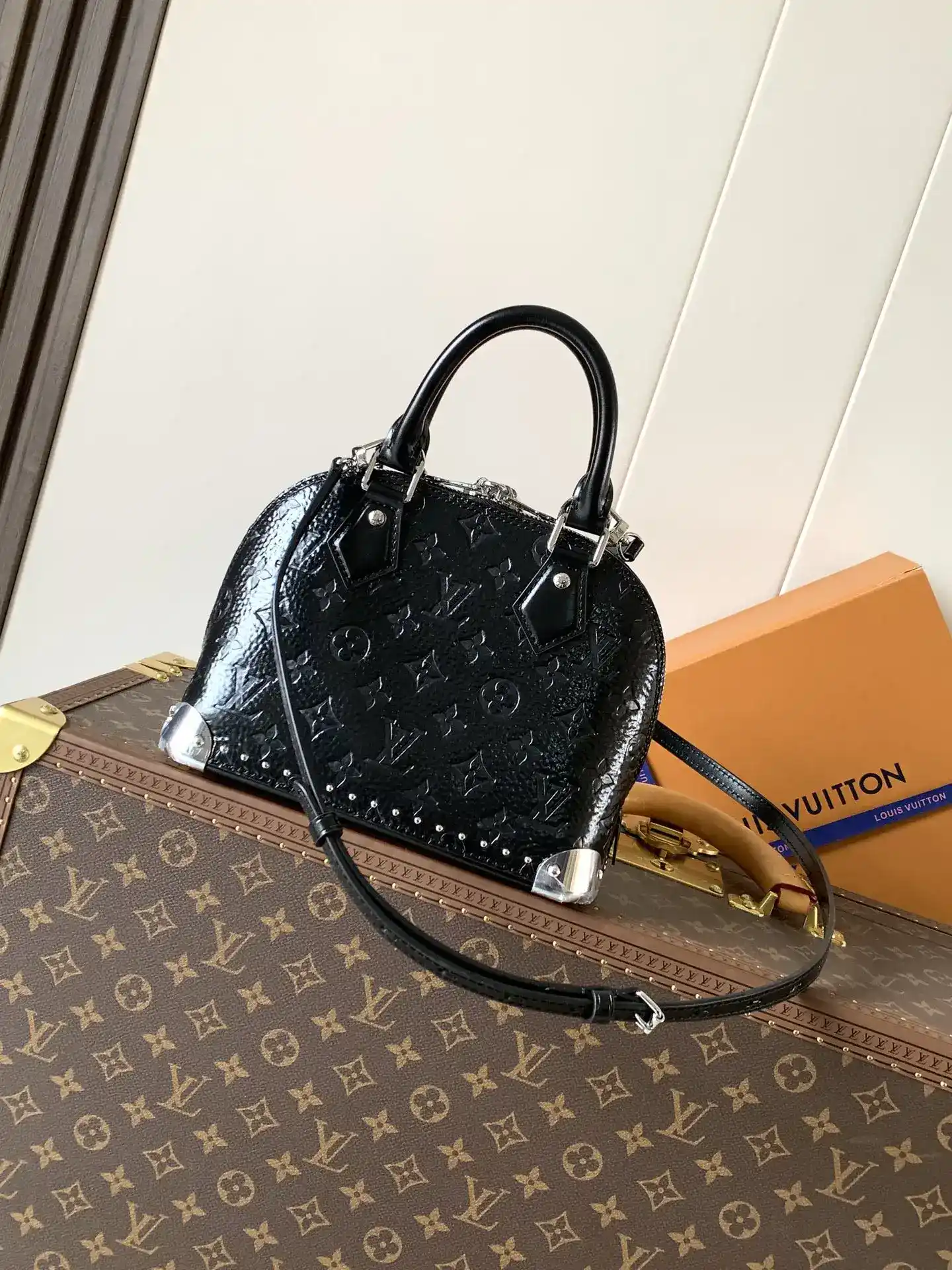 Louis Vuitton Calfskin Alma Top Handle Bag product photo from LabelPicks