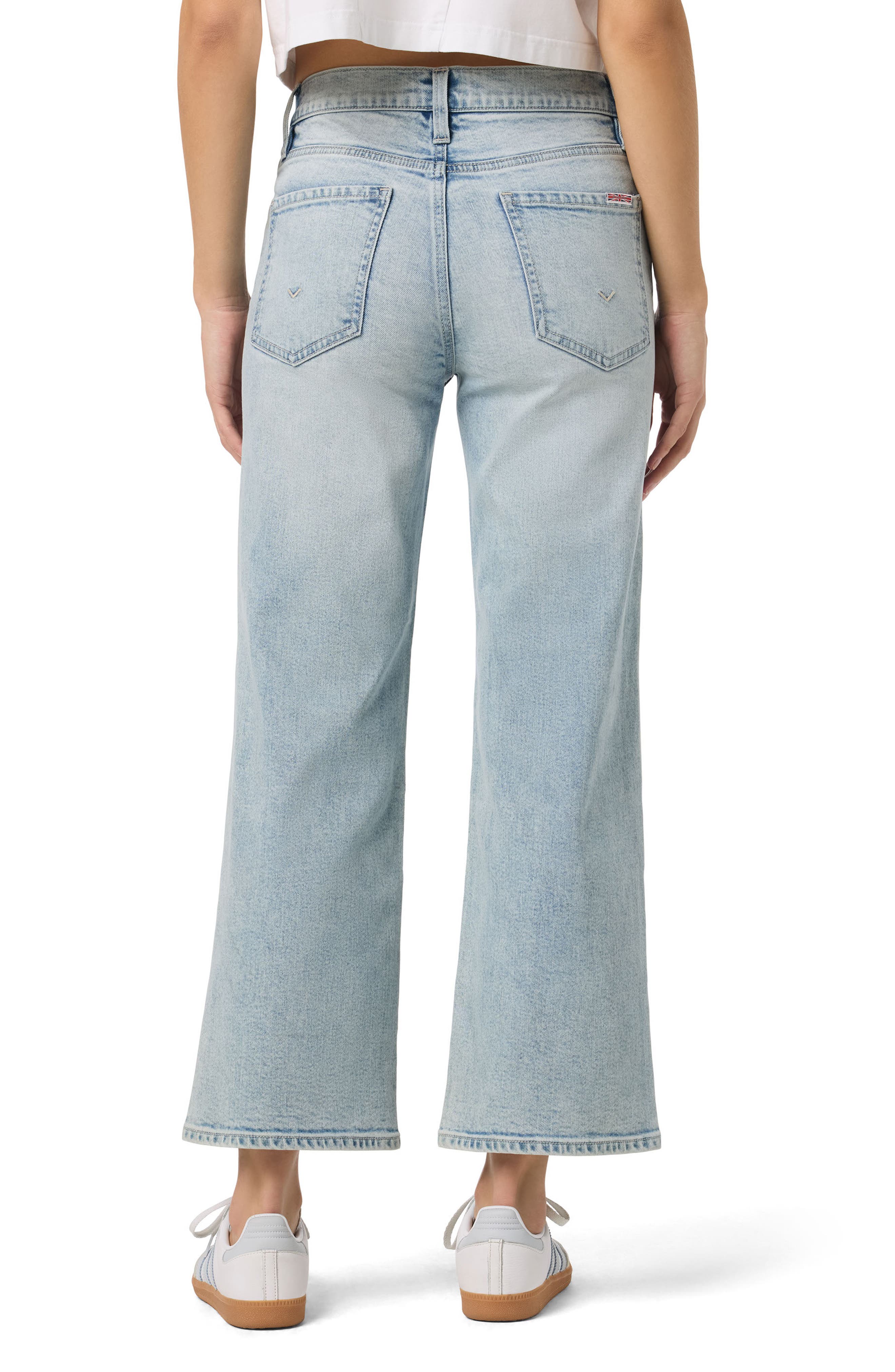 Hudson Jeans Rosalie Wide Leg Ankle Jeans