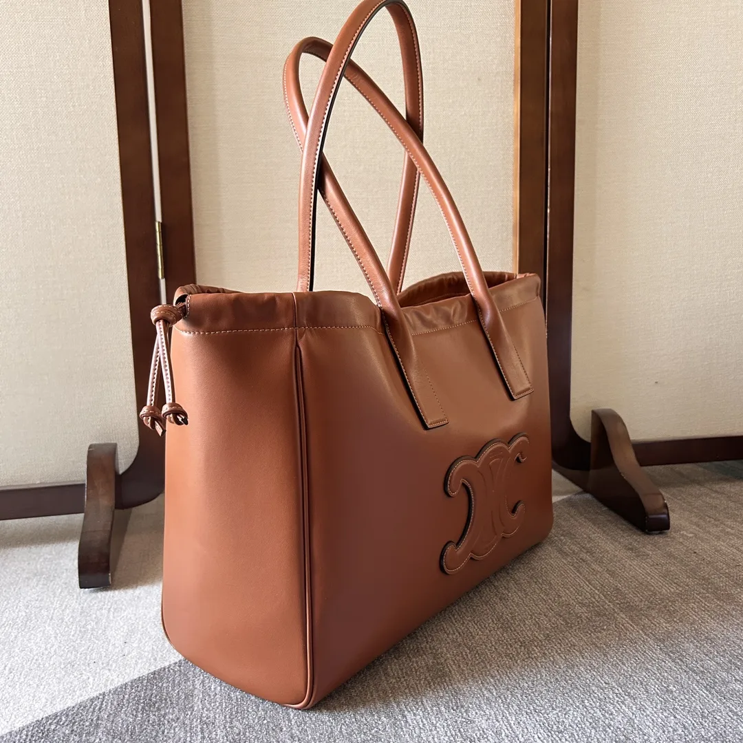 Celine Triomphe Calfskin Bucket Bag product photo from LabelPicks