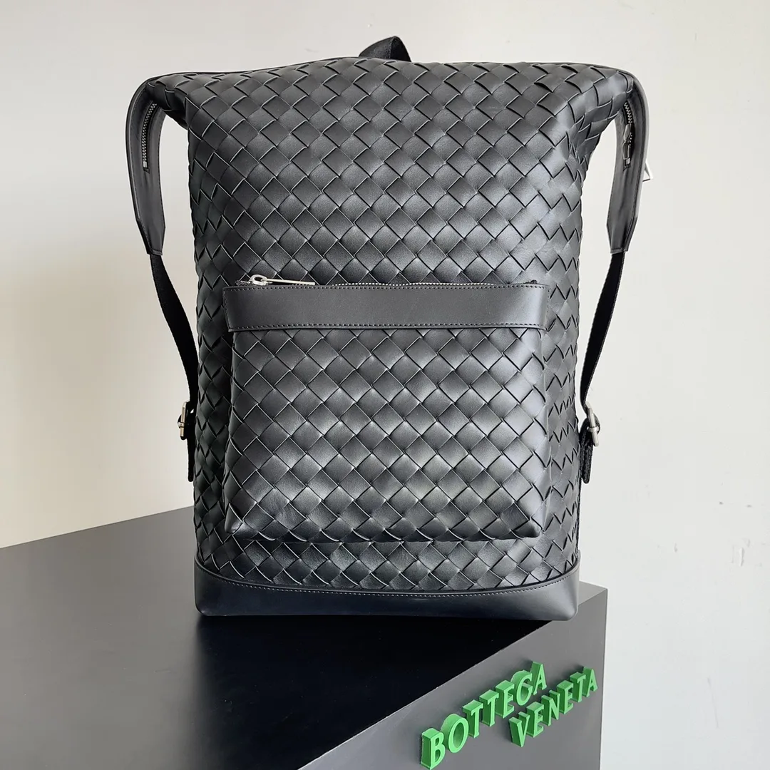 Bottega Veneta Intrecciato Woven Leather Backpack product photo from LabelPicks