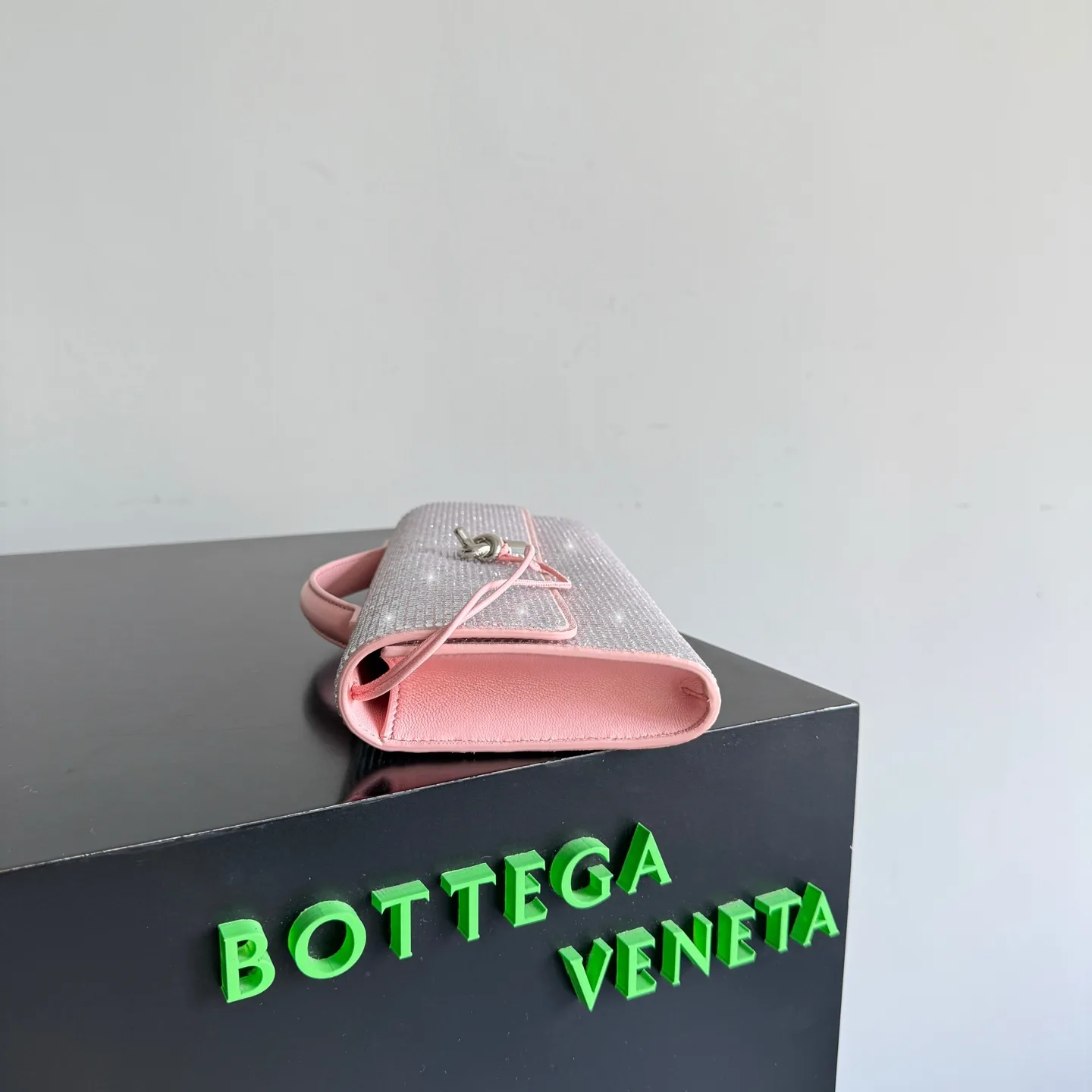 Bottega Veneta Lambskin Andiamo Evening Bag product photo from LabelPicks