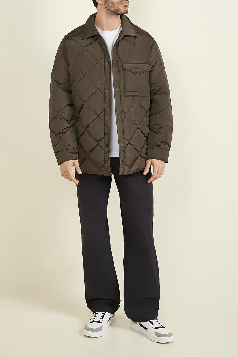 ARMANI EXCHANGE מכנסיים רחבים