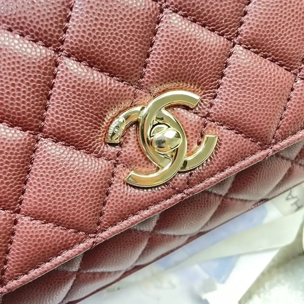 Chanel Black Coco Handle Calfskin Top Handle Bag product photo from LabelPicks