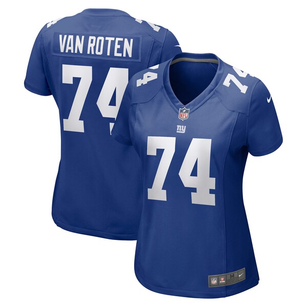 Greg Van Roten New York Giants Nike Women's Team Game Jersey -  Royal