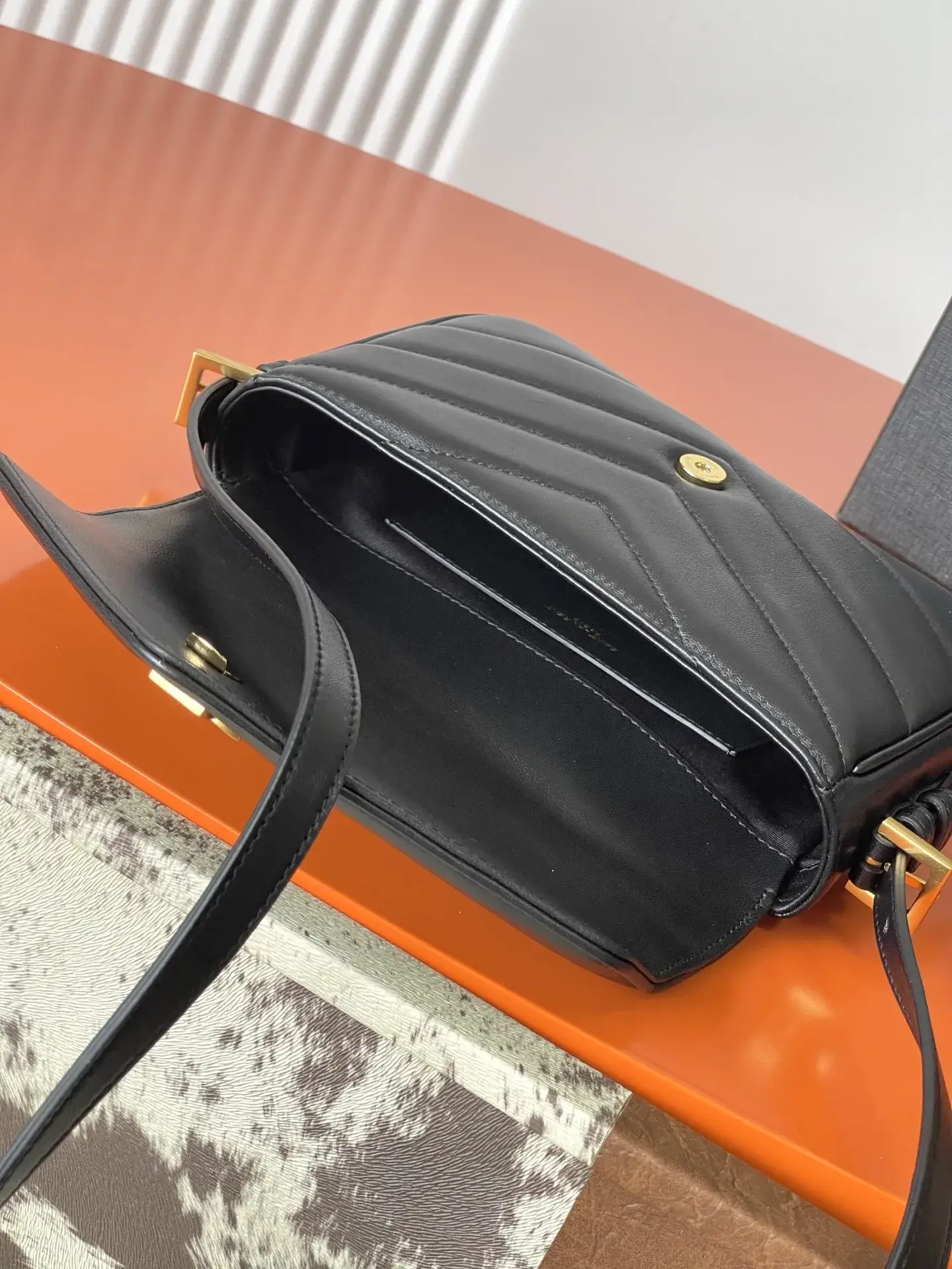 Saint Laurent Quilted Leather Loulou Crossbody Bag product photo from LabelPicks
