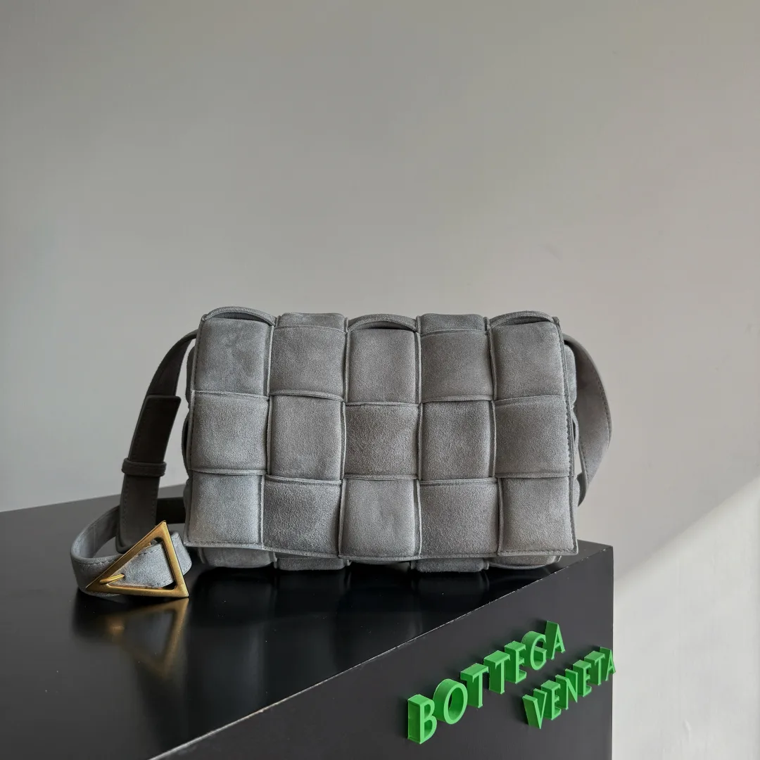 Bottega Veneta Cassette Intrecciato Woven Leather Shoulder Bag product photo from LabelPicks