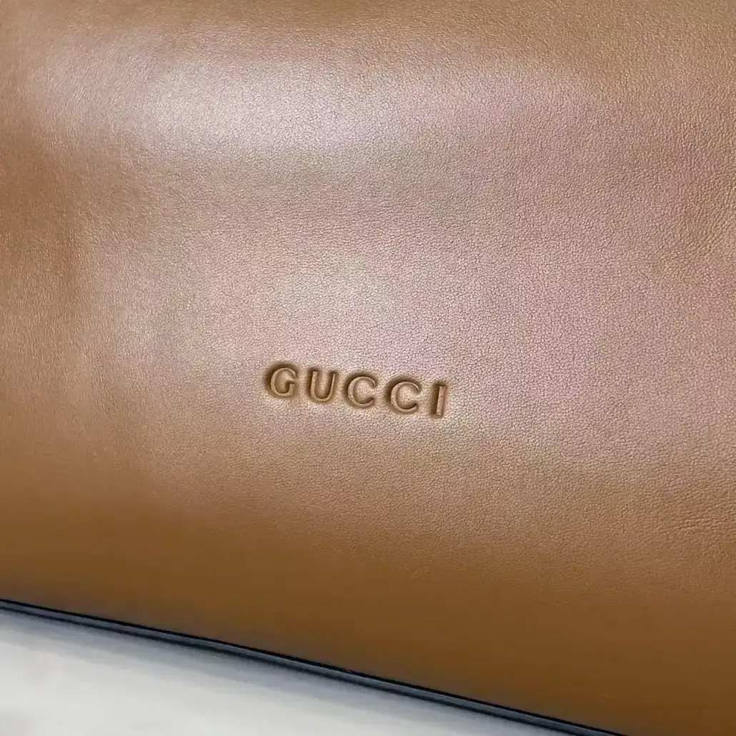 Gucci Brown Smooth Leather Tote Bag product photo from LabelPicks