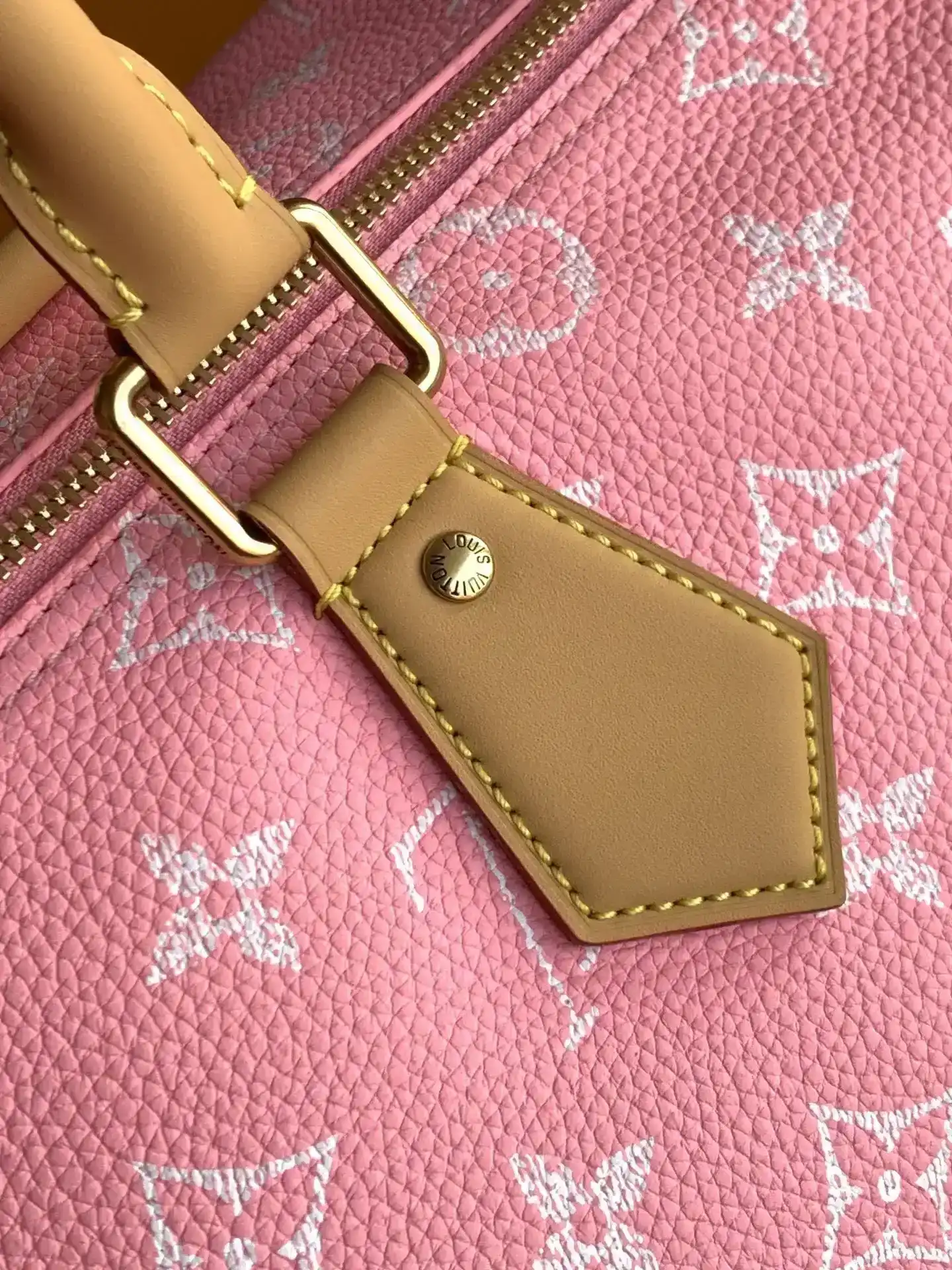 Louis Vuitton Speedy Gold Lambskin Top Handle Bag product photo from LabelPicks