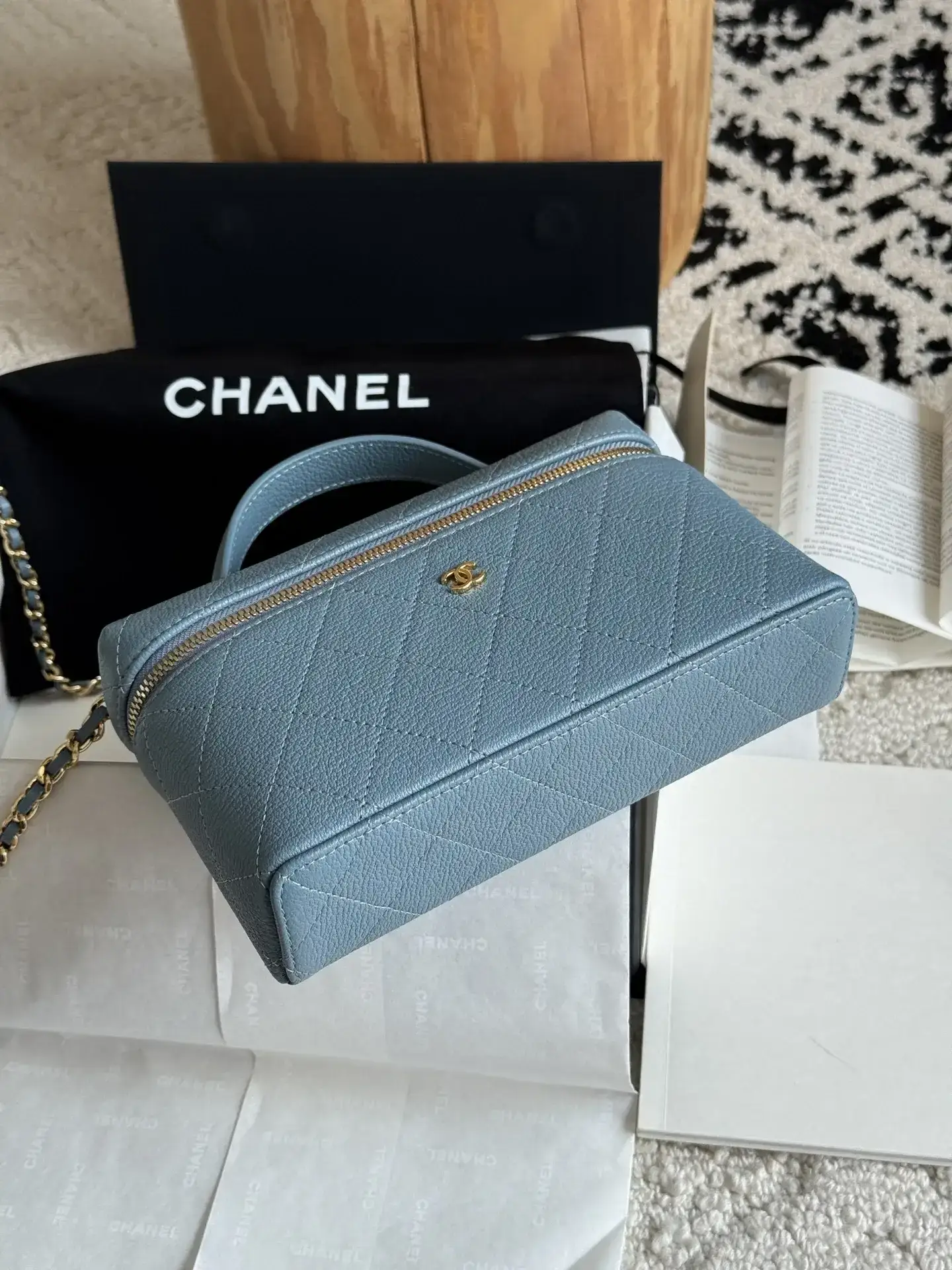 Chanel Lambskin Top Handle Bag product photo from LabelPicks