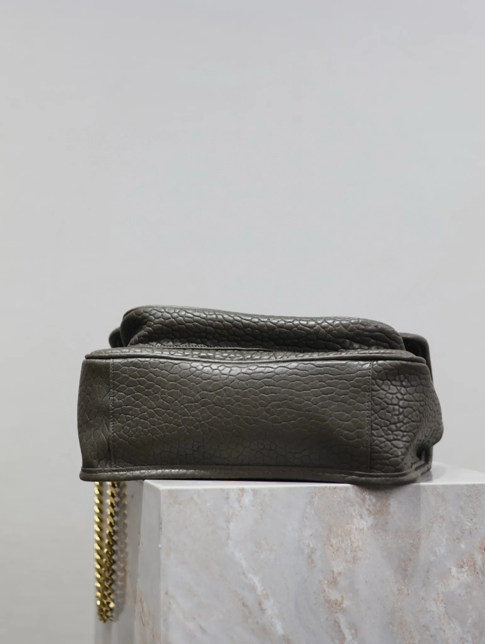Saint Laurent Green Niki Lambskin Shoulder Bag product photo from LabelPicks