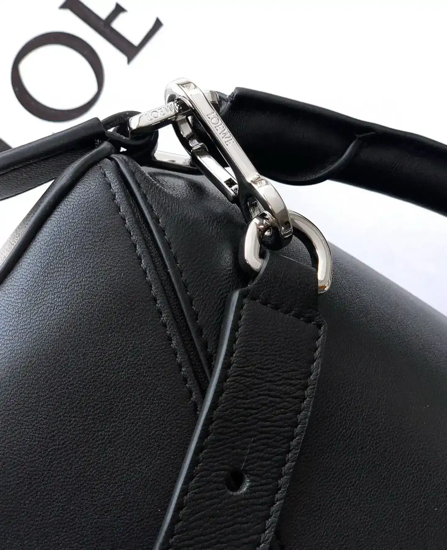 Loewe Puzzle Black Lambskin Crossbody Bag product photo from LabelPicks