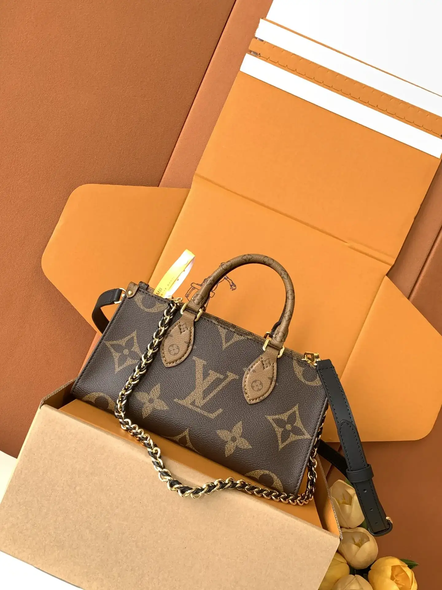 Louis Vuitton Chain-Accented Shoulder Bag product photo from LabelPicks