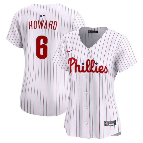 Ryan Howard Philadelphia Phillies Nike Women's Limited Jersey - White/Light Blue