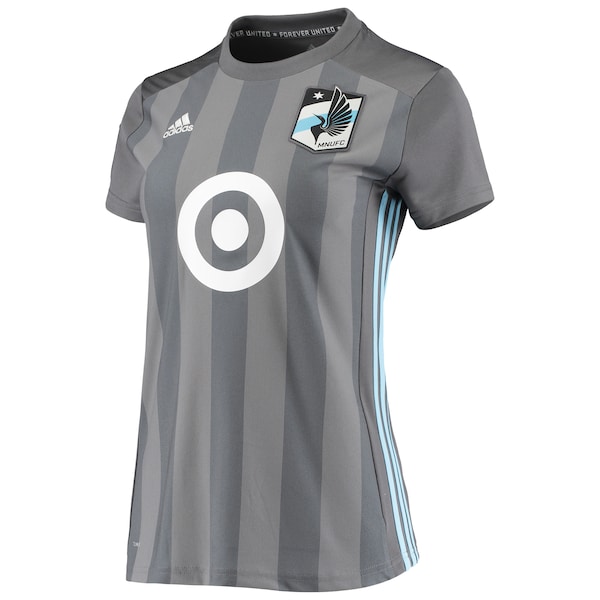 Minnesota United FC adidas Women's 2018/19 Replica Primary Jersey - Gray