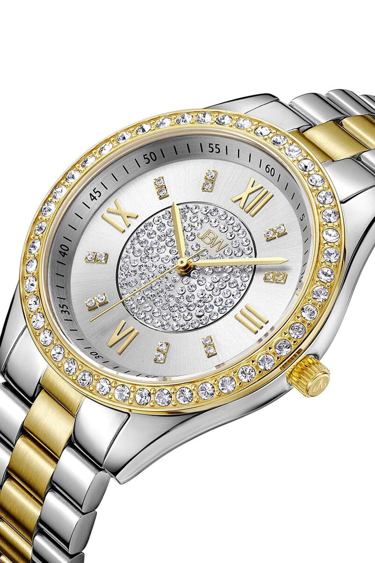 JBW Mondrian Diamond Bracelet Watch, 37mm