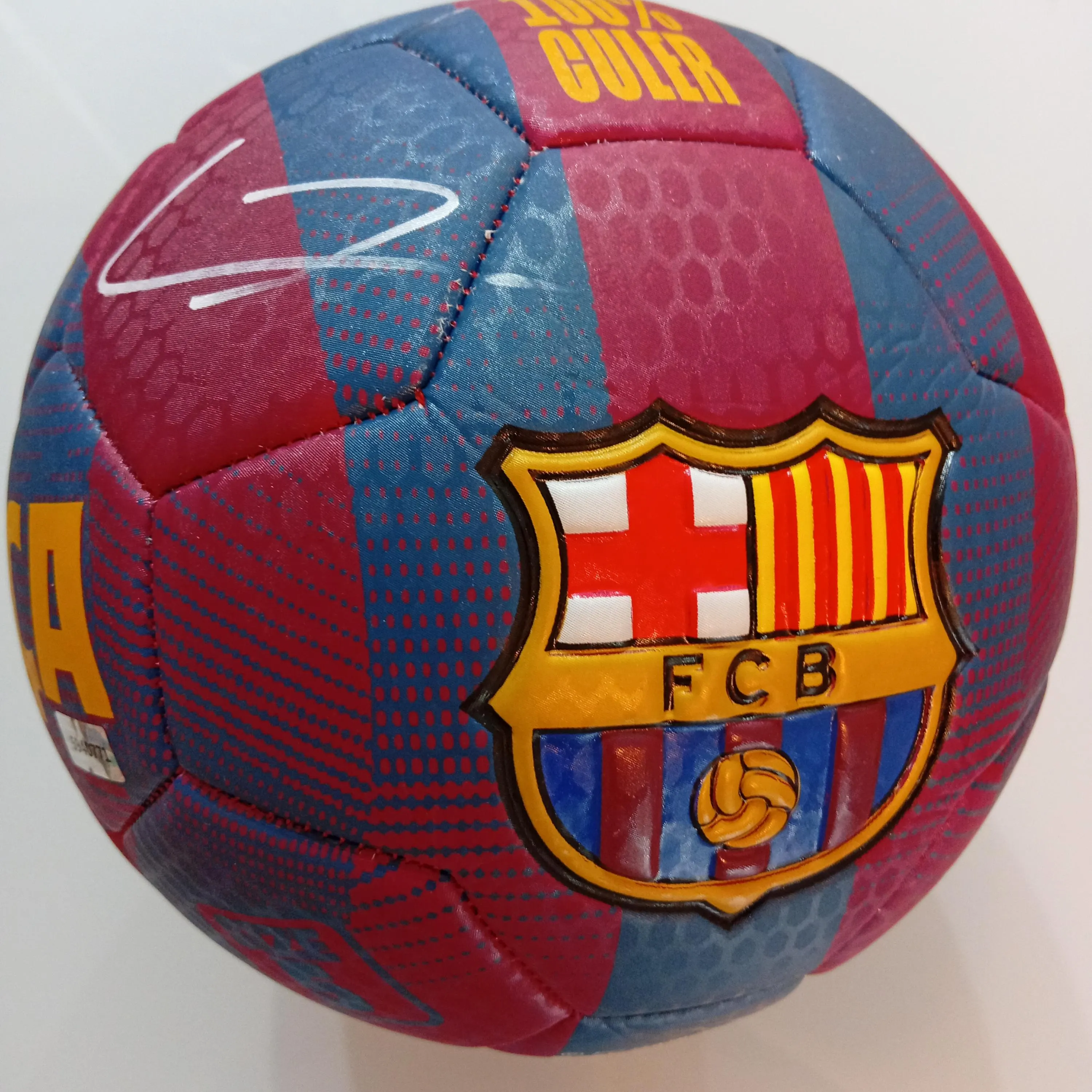Lamine Yamal Signed Autographed Barcelona FC Official Ball With COA