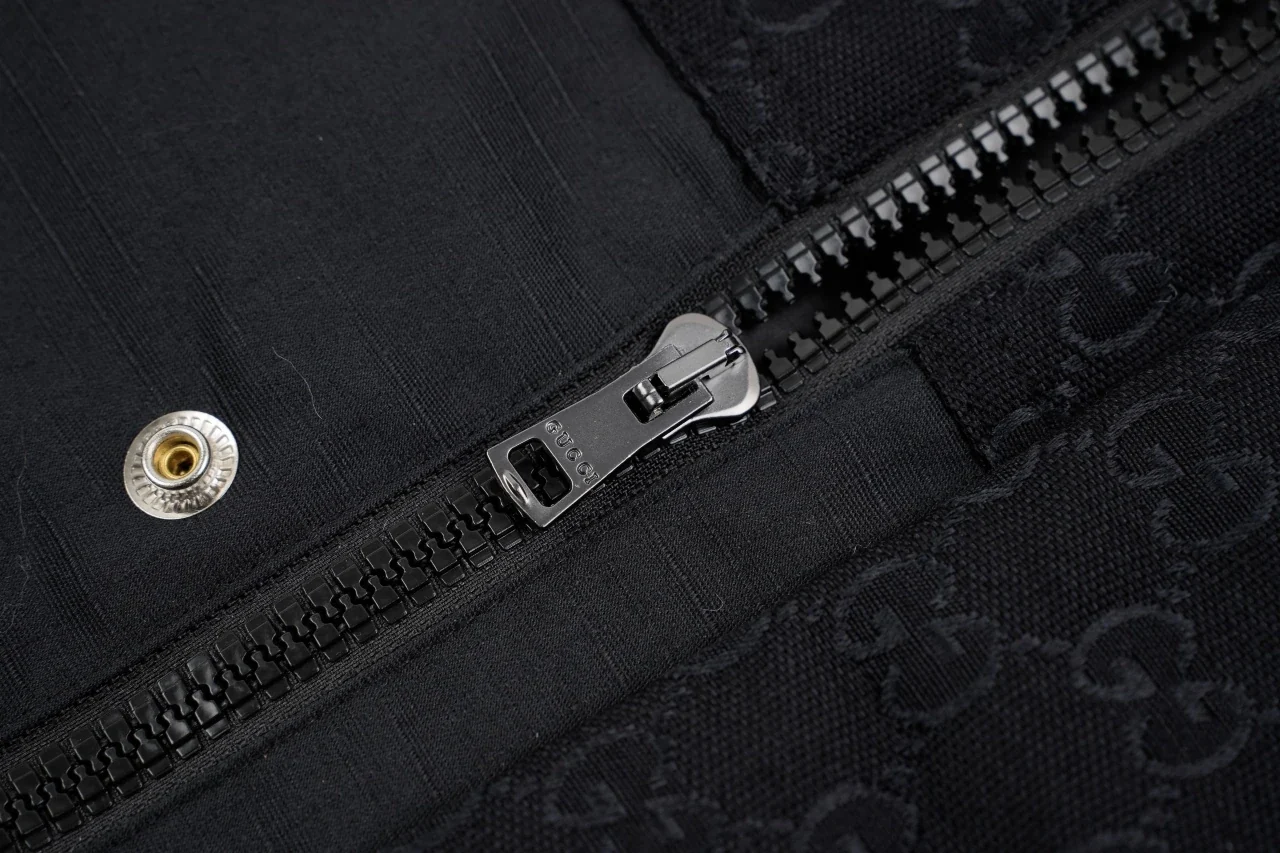 GUCCI Dark Grey GG-Panel Hooded Jacket product photo from LabelPicks