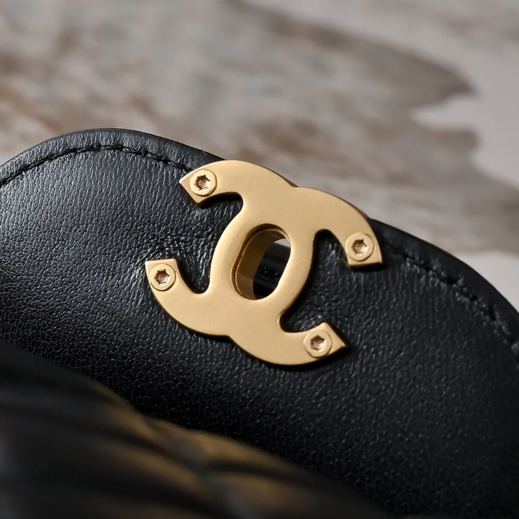 Chanel Black Lambskin Top Handle Bag product photo from LabelPicks