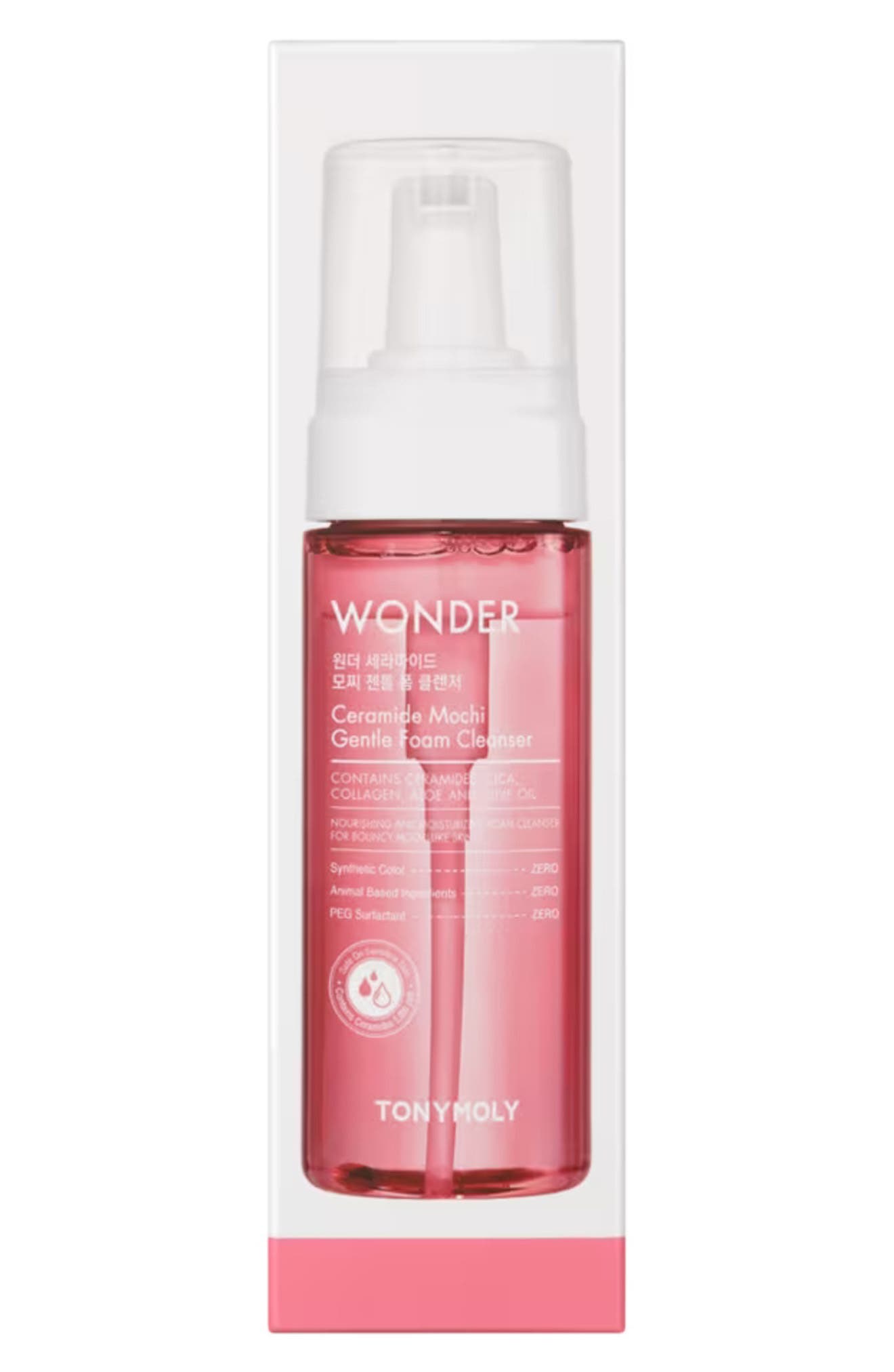TONYMOLY Wonder Ceramide Mochi Micellar Foam Cleanser