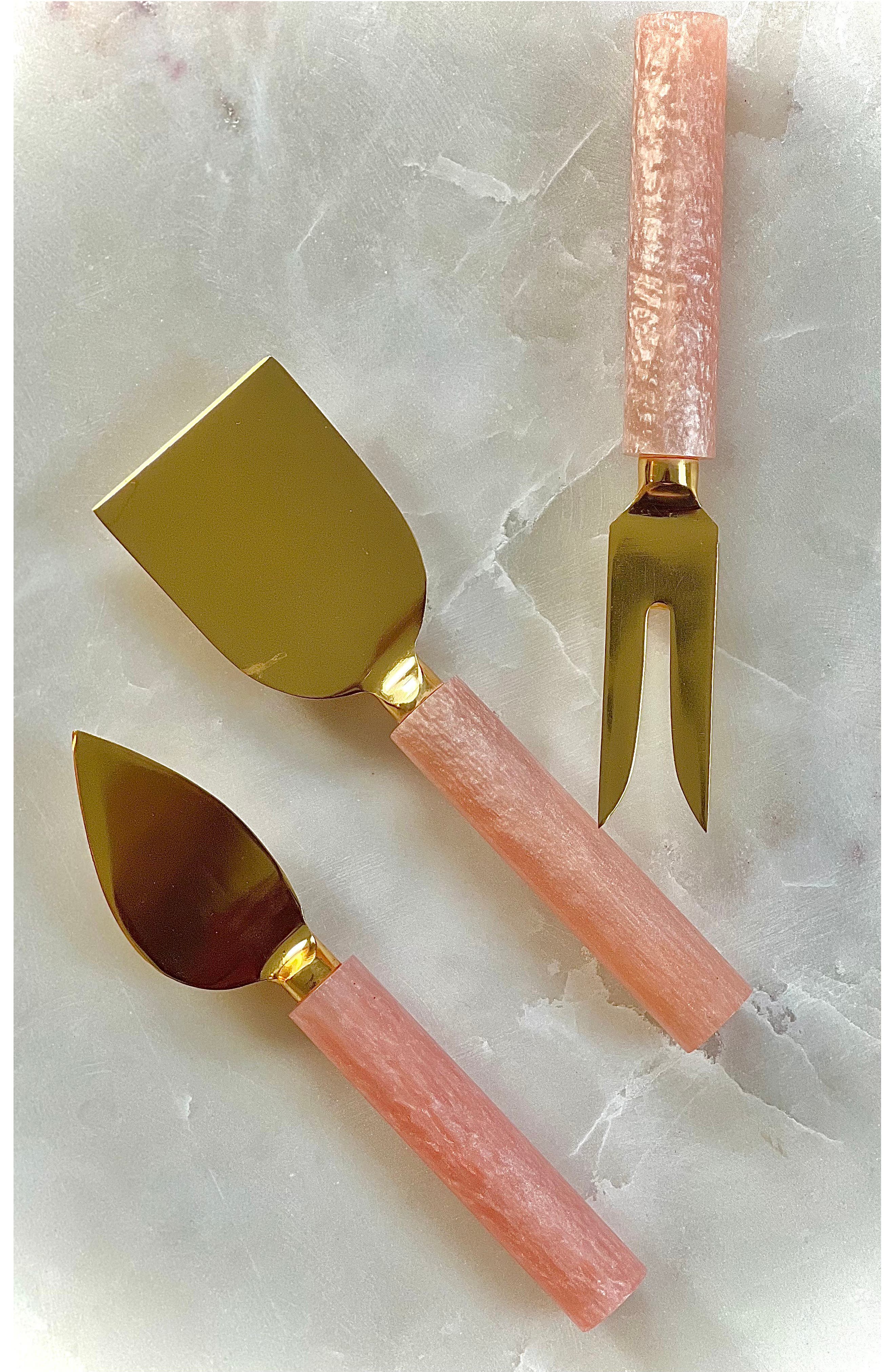 Tiramisu 3-Piece Cheese Serving Set