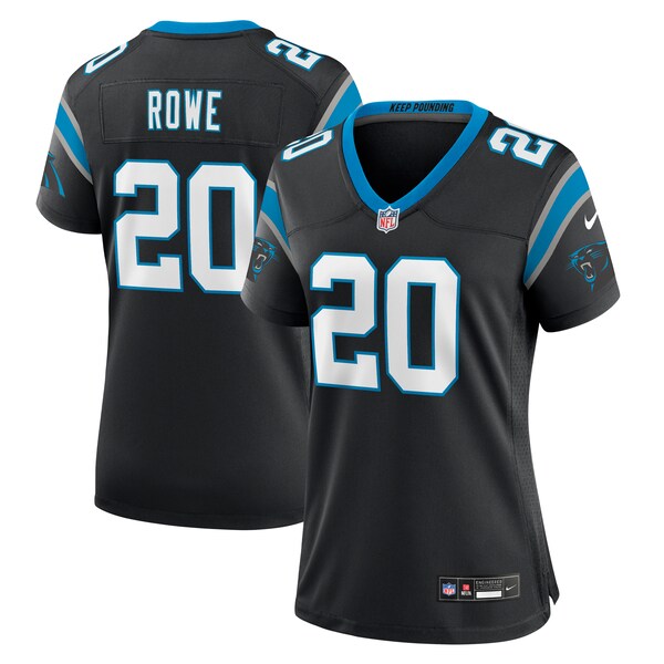 Eric Rowe Carolina Panthers Nike Women's Team Game Jersey - Black