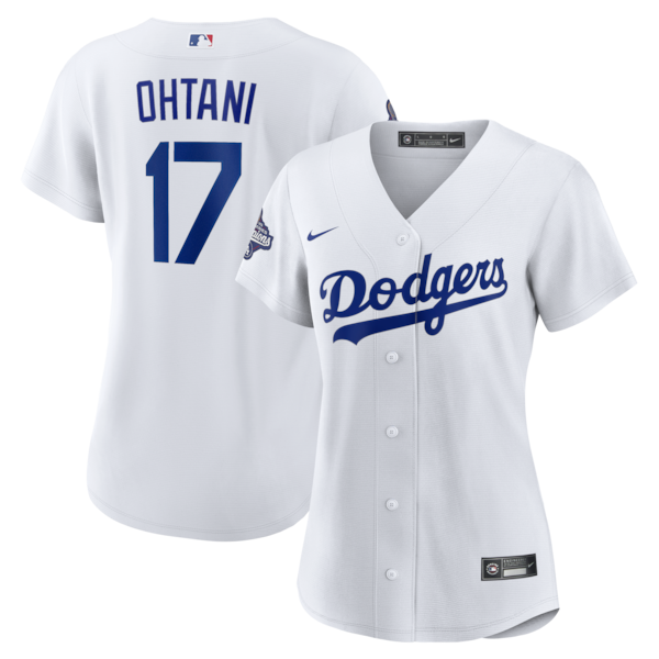 Shohei Ohtani Los Angeles Dodgers Nike Women's 2025 World Series Champions Home Replica Player Jersey - White