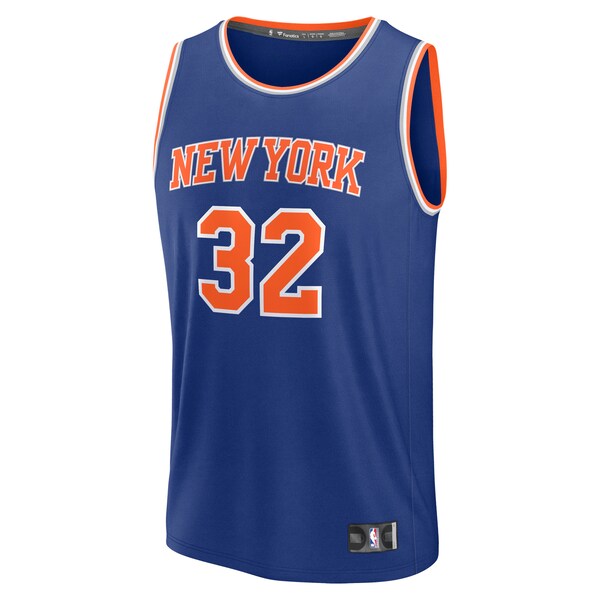 Karl-Anthony Towns New York Knicks  Fast Break Replica Player Jersey - Icon Edition - Blue