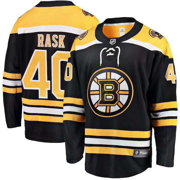 Tuukka Rask Boston Bruins  Breakaway Home Jersey - Black