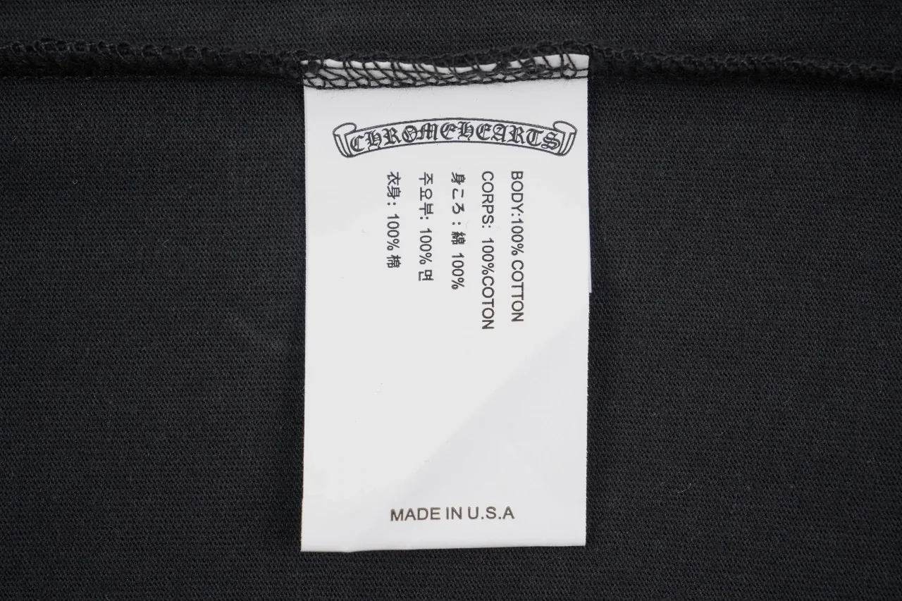 Chrome Hearts Black Pink Dagger Sanskrit T-Shirt product photo from LabelPicks