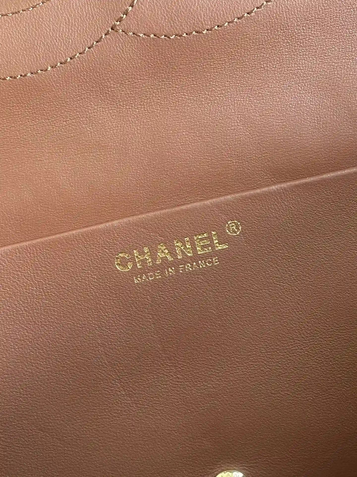 Chanel Classic Flap Beige Suede Leather Shoulder Bag product photo from LabelPicks