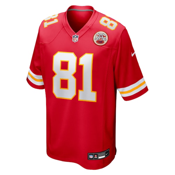 Nikko Remigio Kansas City Chiefs Nike Team Game Jersey -  Red