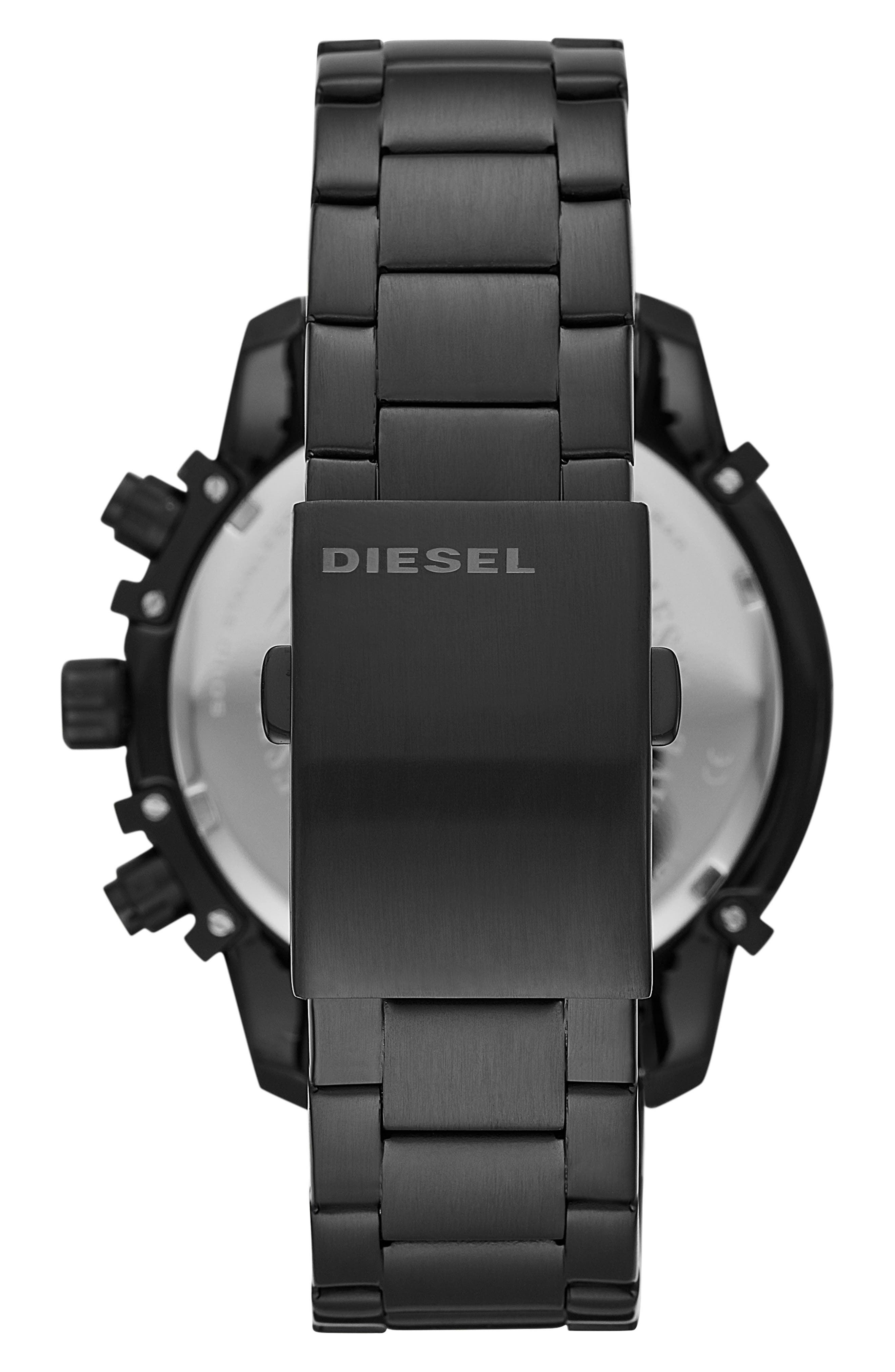 DIESEL® Griffed Chronograph Quartz Bracelet Watch, 48mm